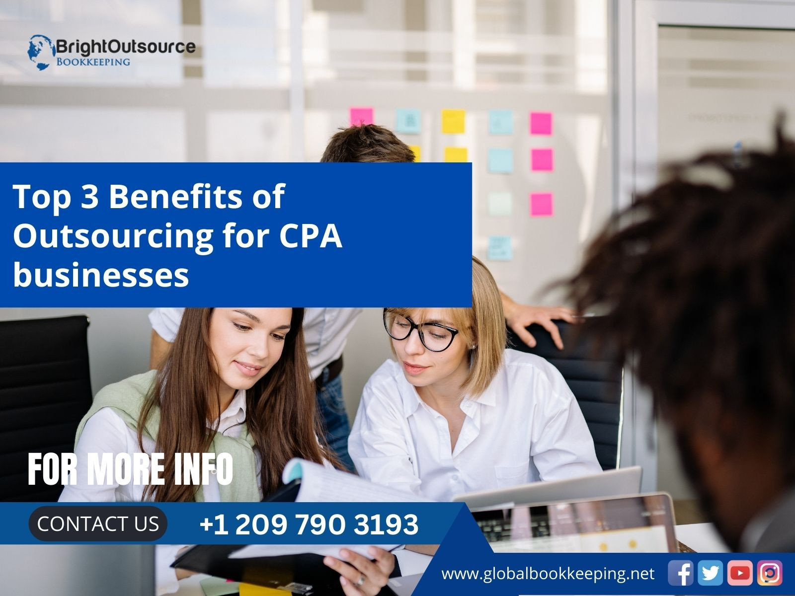 Top 3 Benefits of Outsourcing for CPA businesses